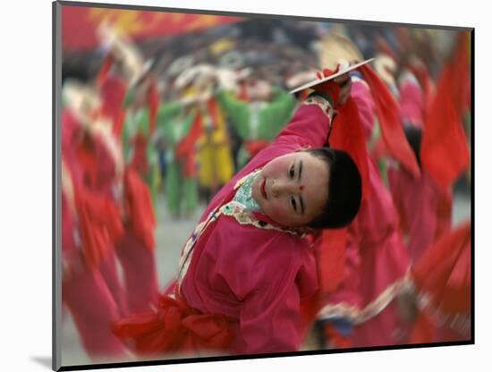 Children Celebrating Chinese New Year, Beijing, China-Keren Su-Mounted Photographic Print