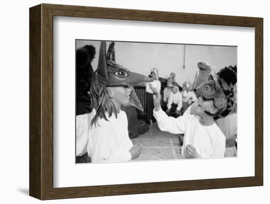 Children Chorus, Aldeburgh Festival, Suffolk, England, June 1958-Mark Kauffman-Framed Photographic Print