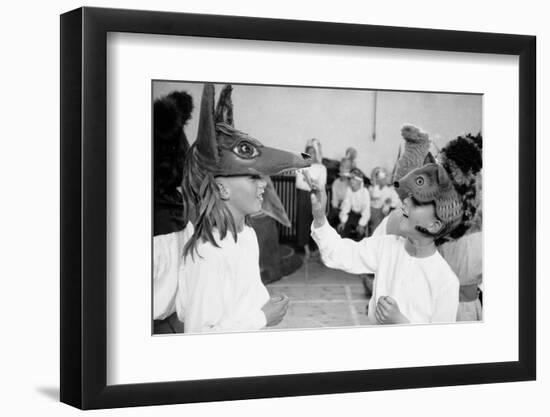 Children Chorus, Aldeburgh Festival, Suffolk, England, June 1958-Mark Kauffman-Framed Photographic Print