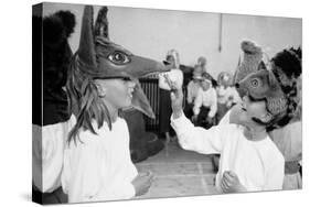 Children Chorus, Aldeburgh Festival, Suffolk, England, June 1958-Mark Kauffman-Stretched Canvas