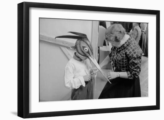 Children Chorus, Aldeburgh Festival, Suffolk, England, June 1959-Mark Kauffman-Framed Photographic Print