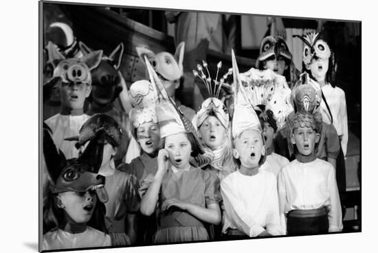 Children Chorus, Aldeburgh Festival, Suffolk, England, June 1959-Mark Kauffman-Mounted Photographic Print