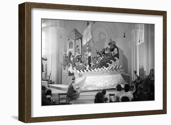 Children Chorus, Aldeburgh Festival, Suffolk, England, June 1959-Mark Kauffman-Framed Photographic Print