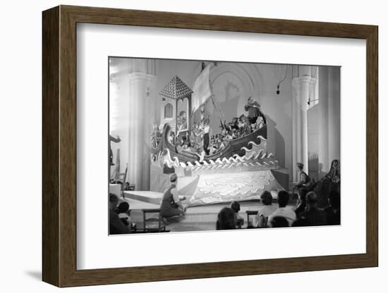 Children Chorus, Aldeburgh Festival, Suffolk, England, June 1959-Mark Kauffman-Framed Photographic Print