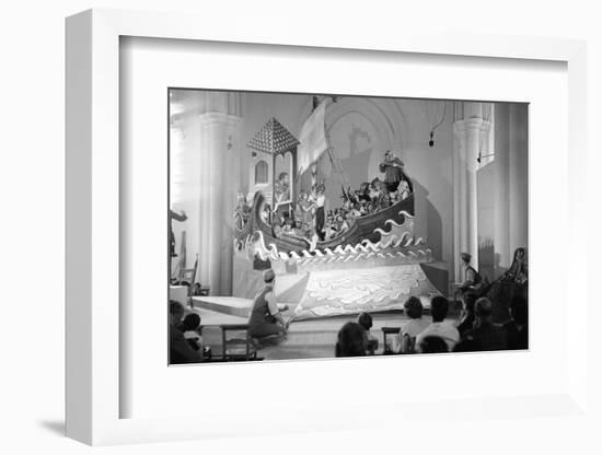 Children Chorus, Aldeburgh Festival, Suffolk, England, June 1959-Mark Kauffman-Framed Photographic Print