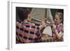 Children Cleaning a Model Ship-William P. Gottlieb-Framed Photographic Print