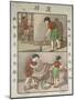 Children Cleaning-null-Mounted Art Print