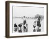 Children Crabbing on the Seashore-null-Framed Photographic Print