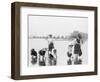 Children Crabbing on the Seashore-null-Framed Photographic Print