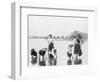 Children Crabbing on the Seashore-null-Framed Photographic Print