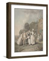 Children Dancing, 1798-George Townley Stubbs-Framed Giclee Print