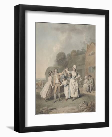 Children Dancing, 1798-George Townley Stubbs-Framed Giclee Print