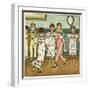 Children Dancing at a Party-Kate Greenaway-Framed Art Print