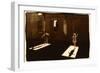 Children dancing in shafts of light-Theo Westenberger-Framed Photographic Print