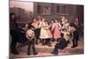 Children Dancing in the Street, 1894-John George Brown-Mounted Giclee Print