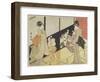 Children Delighting in their Reflection, 1704-1825-Utagawa Toyokuni-Framed Giclee Print