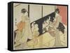 Children Delighting in their Reflection, 1704-1825-Utagawa Toyokuni-Framed Stretched Canvas