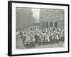 Children Displaying their Drawings, Flint Street School, Southwark, London, 1908-null-Framed Photographic Print