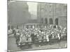 Children Displaying their Drawings, Flint Street School, Southwark, London, 1908-null-Mounted Photographic Print