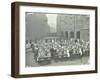 Children Displaying their Drawings, Flint Street School, Southwark, London, 1908-null-Framed Premium Photographic Print