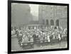 Children Displaying their Drawings, Flint Street School, Southwark, London, 1908-null-Framed Photographic Print