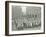 Children Displaying their Drawings, Flint Street School, Southwark, London, 1908-null-Framed Photographic Print