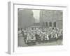 Children Displaying their Drawings, Flint Street School, Southwark, London, 1908-null-Framed Photographic Print