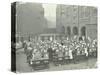 Children Displaying their Drawings, Flint Street School, Southwark, London, 1908-null-Stretched Canvas