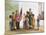 Children Doing Pledge of Allegiance-Dianne Dengel-Mounted Giclee Print