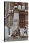 Children Drawing Water from the Aldgate Pump, London, August 1908-null-Stretched Canvas