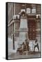 Children Drawing Water from the Aldgate Pump, London, August 1908-null-Framed Stretched Canvas