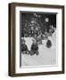 Children Dressed as Reindeer in Christmas Program at Elizabeth Morrow School-Nina Leen-Framed Photographic Print