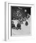Children Dressed as Reindeer in Christmas Program at Elizabeth Morrow School-Nina Leen-Framed Photographic Print