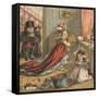 Children Dressing Up-English School-Framed Stretched Canvas