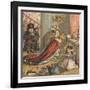 Children Dressing Up-English School-Framed Giclee Print