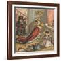 Children Dressing Up-English School-Framed Giclee Print