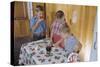 Children Eating Jelly Sandwiches-William P^ Gottlieb-Stretched Canvas