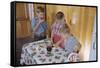 Children Eating Jelly Sandwiches-William P. Gottlieb-Framed Stretched Canvas