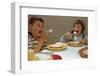 Children Eating Melting Ice Cream-William P. Gottlieb-Framed Photographic Print