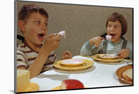 Children Eating Melting Ice Cream-William P. Gottlieb-Mounted Photographic Print