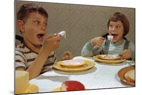 Children Eating Melting Ice Cream-William P. Gottlieb-Mounted Photographic Print