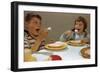 Children Eating Melting Ice Cream-William P. Gottlieb-Framed Photographic Print