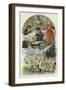 Children Enjoying Suchard Chocolate at a Nursery-null-Framed Giclee Print