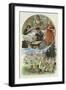 Children Enjoying Suchard Chocolate at a Nursery-null-Framed Giclee Print