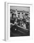 Children Entertaining Themselves While Their Mothers Compete in Bowling League-Stan Wayman-Framed Photographic Print
