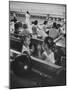 Children Entertaining Themselves While Their Mothers Compete in Bowling League-Stan Wayman-Mounted Photographic Print