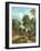 Children Fishing from a Bridge-null-Framed Giclee Print