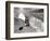 Children Fishing in River-null-Framed Photographic Print