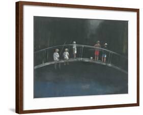 Children Fishing-Lincoln Seligman-Framed Giclee Print