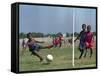 Children from Athletic of Haiti During Daily Training on the Outskirts of Cite Soleil on July 17-null-Framed Stretched Canvas